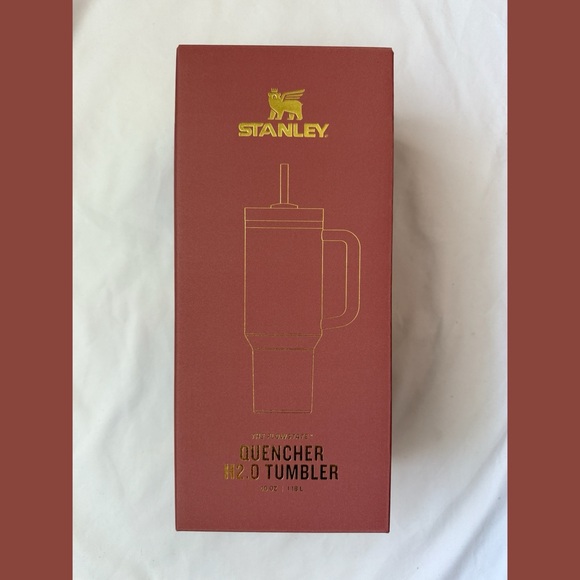 Stanley The Quencher H2.0 FlowState Tumbler 40 oz Copper Tinsel - NEW IN BOX - Picture 6 of 7